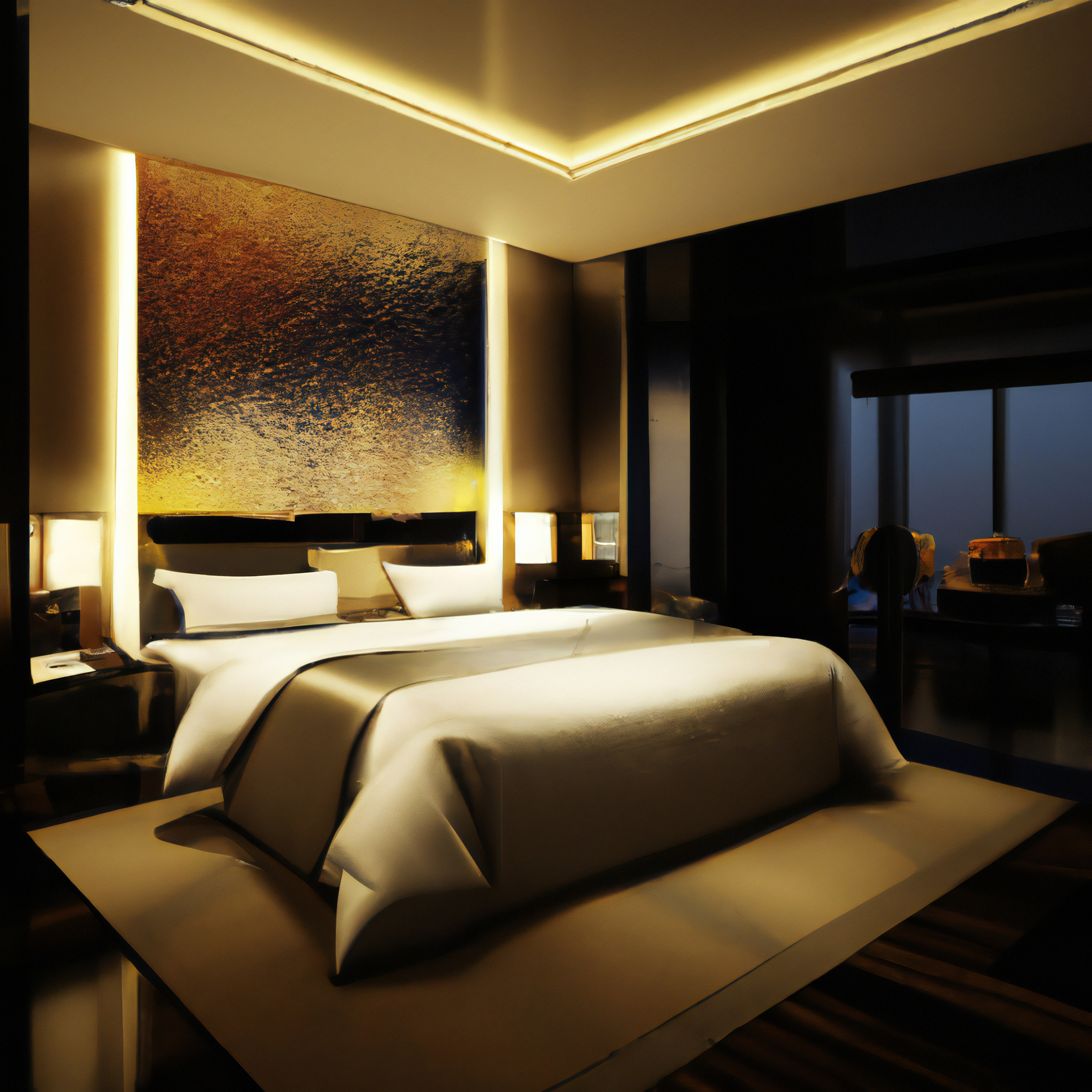 Luxury Hotel Room Interior